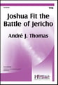 Joshua Fit the Battle of Jericho TTB choral sheet music cover